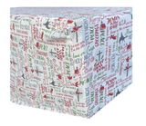 NNEDSZ Queen Luxury 100% Cotton Flannelette Fitted Bed Sheet Xmas Flannel - Christmas