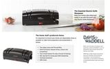 NNEDSZ Davis & Waddell Electric Knife Sharpener Knives Scissors Screwdriver Tool Utensil Butcher