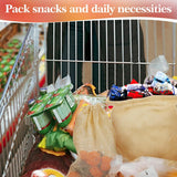 NNEDSZ Set of 10 ECOCLAND Reusable Mesh Produce Bags Fruit Grocery Storage Washable Eco Bag