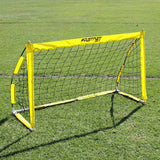 NNEDSZ 2x Summit Pop Up Fastnet Soccer Goal Futsal Football Portable Flexible 1.5m x 0.9m