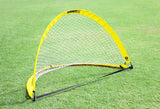 NNEDSZ 2x Summit Pop Up Teardrop Advance FFA Half Dome Training Football Soccer Goal 2mx1m