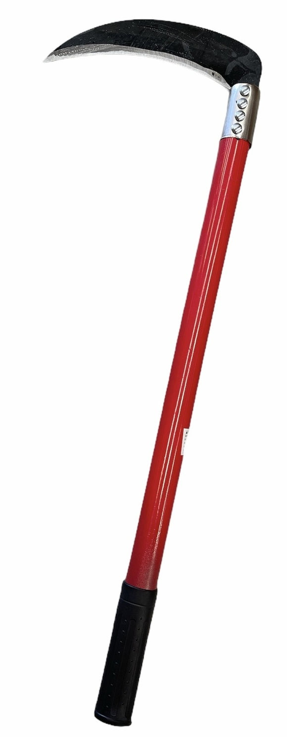 NNEDSZ 210mm Sickle Farming Reaping Hook Gardening Grass Long Handle Scythe Weeder