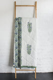 NNEDSZ Kolka Iris Quilt Bedspread Throw Rug Queen Size