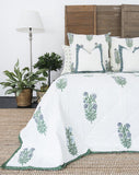 NNEDSZ Kolka Iris Quilt Bedspread Throw Rug Queen Size