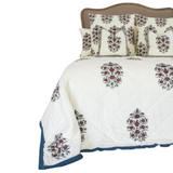 NNEDSZ Kolka Gulbahar Quilt 100% Cotton Spring Flowers Print - Queen size