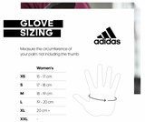 NNEDSZ Adidas Climalite Womens Gym Gloves Essential Weight Grip Sports Training - Extra Large