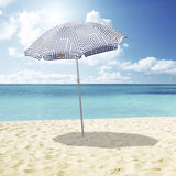 NNEDSZ Outdoor Garden Beach Umbrella 1.8m Sun Shade w/Carry Bag Tilt Pool Sun Protection AU