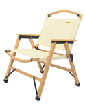 NNEDSZ Chair & Table Set Bamboo Camping Folding Portable Outdoor Picnic Travel BBQ