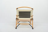 NNEDSZ 2 Chairs & 1 Table Set Bamboo Camping Folding Portable Outdoor Picnic Travel BBQ