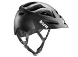 NNEDSZ Bern Mens Morrison Cycling Bike Helmet w/ Hard Visor - Matte Black - L/XL