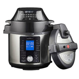 NNEDSZ Masterpro 5L Ultimate Electric All-in-One Air Fryer MultiCooker w/ Basket Black