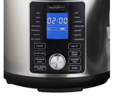 NNEDSZ Masterpro 5L Ultimate Electric All-in-One Air Fryer MultiCooker w/ Basket Black