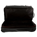 NNEDSZ Pierre Cardin Trolley Bag Large Soft Travel Luggage Wheeled Duffle 82cm - Black
