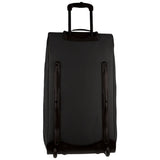 NNEDSZ Pierre Cardin Trolley Bag Large Soft Travel Luggage Wheeled Duffle 82cm - Black
