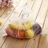 NNEDSZ 4 Produce Rolls Bags Heavy Duty Food Grade Freezer Supermarket Bag Gusset