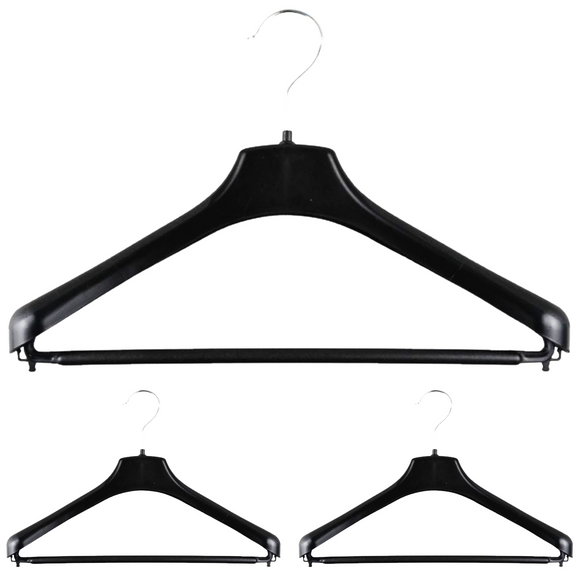 NNEDSZ 3pcs SUIT HANGER Jacket Pants Clothing Coat Non Slip Broad Shoulder Tube Holder