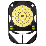 NNEDSZ NRL Pop Up Passing Target Rugby Official Fold Away Practice Training w Carry Bag