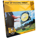 NNEDSZ NRL Pop Up Passing Target Rugby Official Fold Away Practice Training w Carry Bag