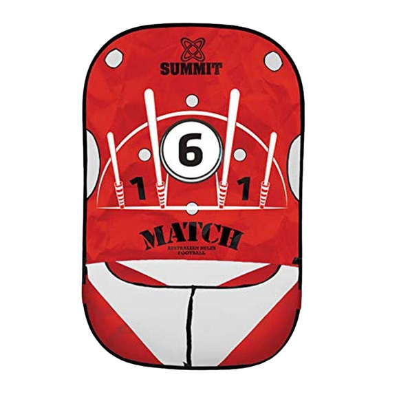 NNEDSZ Summit Australian Rules Handball Target AFL Footy Football - Red