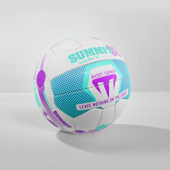 NNEDSZ Maddy Turner EVO X Netball Ball - Size 5 Net Ball