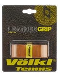 NNEDSZ Volkl Leather Tennis Racquet Grip Tan - 1 Pack