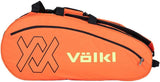 NNEDSZ Volkl Team Tennis Racquet Bag for 6 Rackets - Lava/Neon Yellow Combi V79102