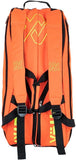 NNEDSZ Volkl Team Tennis Racquet Bag for 6 Rackets - Lava/Neon Yellow Combi V79102