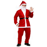 NNEDSZ ADULT SANTA CLAUS COSTUME Suit Father Xmas Party Outfit Father Christmas
