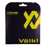 NNEDSZ Volkl Cyclone Black 15L Gauge Tennis String 1.35mm (12 M Set)