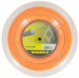NNEDSZ Völkl Cyclone 200m Reel Tennis Racquet Strings 16g / 1.30mm - Fluro Orange