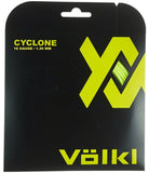 NNEDSZ 1 Pack Volkl Cyclone 16g/1.30mm Tennis Racquet Strings - Neon Yellow