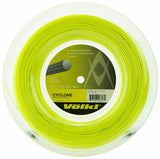 NNEDSZ Volkl Cyclone 200m Reel Tennis Racquet Strings 16g / 1.30mm - Neon Yellow