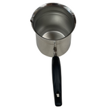 NNEDSZ 1.2L TURKISH COFFEE POT Milk Warmer Jug w Handle STAINLESS STEEL