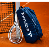 NNEDSZ Tecnifibre Tour Endurance 9 Racquet Tennis Bag Squash Padel - Navy Blue