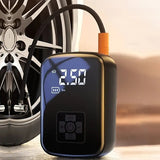 NNEDSZ Rechargeable Car Tire Bike Air Pump Tire Inflator Portable Compressor Digital Cordles