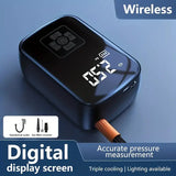 NNEDSZ Rechargeable Car Tire Bike Air Pump Tire Inflator Portable Compressor Digital Cordles