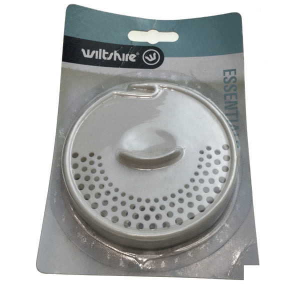 NNEDSZ Pack of 2 WILTSHIRE Essentials Can Strainer with Ring Pull Hook Quality Colander