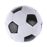 NNEDSZ Classic Soccer Ball Football Training Standard Size 5 - Black/White