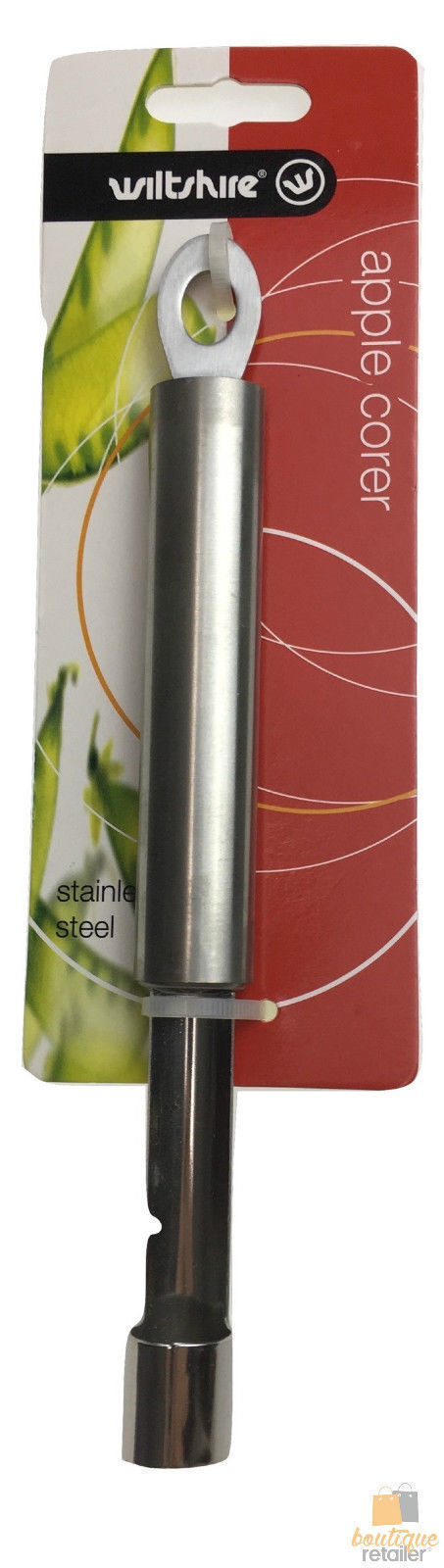 NNEDSZ WILTSHIRE APPLE CORER Fruit Vegetable Cutter Slicer Tool Stainless Steel W3193