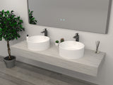 NNEDSZ Round Cast stone - Solid Surface Basin 450mm
