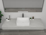 NNEDSZ Rectangle Cast stone - Solid Surface Basin 500mm
