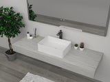 NNEDSZ Rectangle Cast stone - Solid Surface Basin 500mm