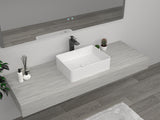 NNEDSZ Rectangle Cast stone - Solid Surface Basin 500mm