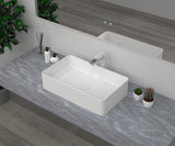 NNEDSZ Rectangle Cast stone - Solid Surface Basin 500mm