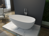 NNEDSZ Medium Size Egg Shaped Cast stone - Solid Surface Bath 1700mm Length