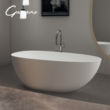 NNEDSZ Medium Size Egg Shaped Cast stone - Solid Surface Bath 1700mm Length