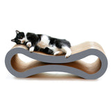 NNEDSZ Cat Scratcher Infinity Lounge, Storm Grey