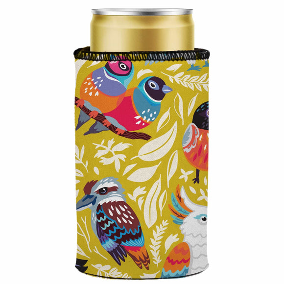 NNEDSZ Aussie Birds II Stubby Cooler - Standard