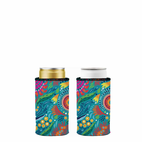 NNEDSZ Australian Flowers II Stubby Cooler 2-Pack - Standard
