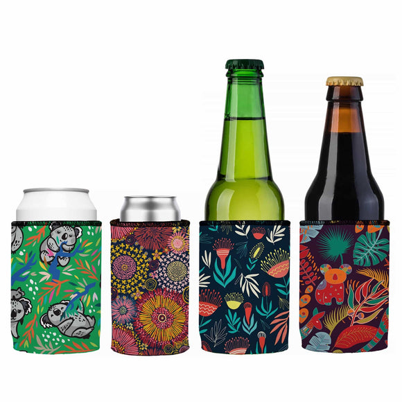 NNEDSZ Home Among the Gum Trees Stubby Cooler 4-Pack - Standard